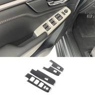 Suitable for Isuzu 21-22 D-MAX Glass Lift Panel Decoration Frame Window Lift Button Interior Modific