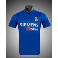 2004/05 Retro Real Madrid Football Jersey - Beckham, Sini, Ronaldo Vintage T-Shirt