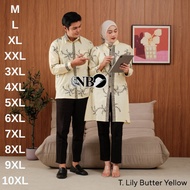 KEMEJA Men's Couple Batik Tops Latest JumboWanita - Long Sleeve Shirts - Button Tunic for Nursing BI