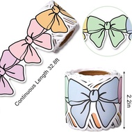 Colorful Bowknot Bulletin Board Border Pastel Bowknot Die-Cut Border Decoration Office Classroom Bla
