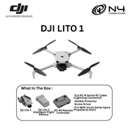 DJI LITO 1 / LITO X1 Beginner-Friendly Camera Drone Video 4K/60fps Video | 1/2" CMOS Sensor