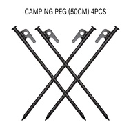 Campingmoon Aluminium Alloy Tent Peg Nail Pancang Khemah Camping Peg Stake Tent Nail Sand Peg Flyshe