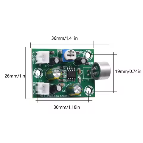 FM Transmitter Pickup Module Mini Wireless Microphone MIC Wireless Audio Transmitter Electronic Kit