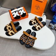2024Hermes Hermes 
Spring and Summer Sandal Series Couple Style Classic Style The ever-popular Erjiu