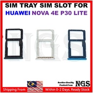 Sim Tray Sim Card Holder Sim Card Adapter For HUAWEI Nova 4E HUAWEI P30 Lite