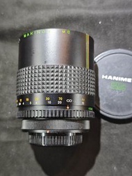 Makinon
400/6.7
美津濃 400mm 反射鏡 400 
折返鏡頭 MC
macro reflex Japan for canon FD 佳能 MF 98%new 功能正常