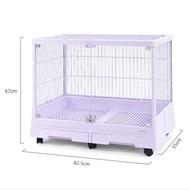 达洋兔笼R81R81pro双抽屉防喷尿专用兔笼养殖特大号家用别墅