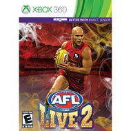 Xbox 360 Kinect AFL Live 2 Gold DVD Disc (MOD)