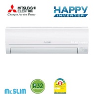 พร้อมส่ง!! มีจำนวนจำกัด แอร์Mitsubishi Electric Mr.Slim ระบบInverter รุ่น ﻿MSY-KS(Happy Inverter ll) เบอร์5 (R32)