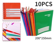 10Pcs/Bag Big Yarn Notebook 200*250mm Composition Notebook Large 40 Sheets Assorted Color