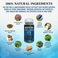 VERTICURE - Motion Sickness, Dizziness, Tinnitus, Migraine - Inner Ear Balance - Vertigo Relief Supp