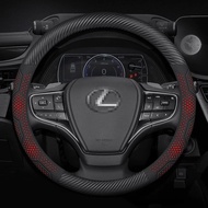For Lexus GS300h ES300h ES330 ES350 NX300h IS300 RX300 IS250 CT200h Carbon fiber Suede Car Steering 