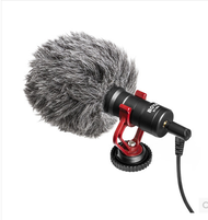 Boya BY-MM1 Professional Condenser Recording Microphone  SLR Interview Camera Mini Microphone