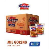 mie sedap cup goreng  per dus / karton