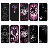 for Huawei Nova 2 Lite 2i 3 3i 4E 5i 5T 7 SE 8i spider web Flexible Black Frame TPU Soft Case | Scra