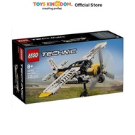 Toys Kingdom Lego Technic Bush Plane Set 333 Pcs 42198 - White Block Bricks Kids Toy Children's Play