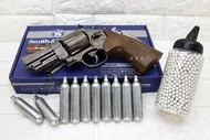 台南 武星級 UMAREX Smith &amp; Wesson M29 3吋 左輪 CO2槍 黑 + CO2小鋼瓶 + 奶瓶 