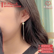 8 Planets Elegant Silver Drop Earrings