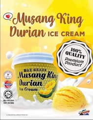 Polar Ice Cream 5 cups or 10 cups Durian Musang King Frozen Snack Aiskrim