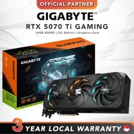 GIGABYTE GeForce RTX 5070 Ti GAMING | 16GB GDDR7 | OC Edition | Graphics Card (GV N507TGAMING OC-16G