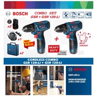 Bosch GSR + GSR 120-Li Combo Set Cordless Drill / Driver