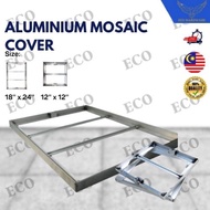 Aluminium Main Hole Mosaic Cover Aluminium Manhole Frame Cover 12" x 12" ,18" x 24"