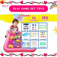 *Ready Stock* DIY Play Sand Sets Dynamic Eco Sand Castle / Set Bermain Pasir Dinamik