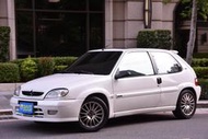 僅跑10萬 2001 SAXO 刁鑽靈活 山道殺手 三門手排車 0-100加速8秒左右 專線:0９80-558-9999