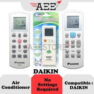 (Compatible: Daikin ) Universal / Multi Air Conditioner / Cond Remote Control