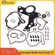 Engine Parts Vacuum Pump Repair Kit Fit 1.9 2.0 L L4 DIESEL For VW Passat Beetle Golf Jetta TDI BEW 