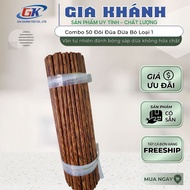 đũa đũa gỗ đũa dừa đũa ăn cơm combo 50 đôi đũa dừa loại 1-Gia Khánh-Hàng Việt Nam Chất Lượng Cao