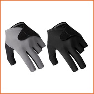 Billiards Gloves for Men Half Finger Pool Cue Gloves Sport Gloves Comfortable Pool Billiard Gloves L