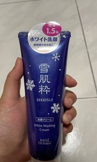 全新現貨 KOSE 高絲 SEKKISUI 雪肌粹 淨白洗面乳 120g