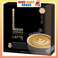 Lookas9 Double Shot Latte Coffee Korean Instant Coffee 14.9g x 10pcs