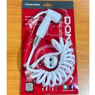 DONMARK Flexible Spiral Bidet Spray Set Retractable 2 Meters White Code DM-810