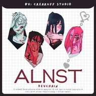 GANTUNGAN [CREARUFF STUDIO] ALNST | Alien Stage Ivan, Till, Mizi, Sua Keychain Keychain/