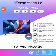 (West Malaysia) Xiaomi TV A Pro 2026 43" | 55" | 65" | 75"