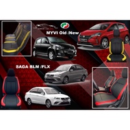 CAR SEAT COVER PU LEATHER WATERPROOF PERODUA MYVI KANCIL KELISA KENARI KEMBARA AXIA BEZZA ALZA ARUZ 