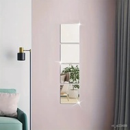 Acrylic Mirror Sticker Self-Adhesive Full Body Mirror Bedroom Dorm Dressing Mirror Stickers Acrylic Mirror Wall Stickers