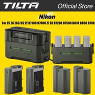 TILTA EN-EL15 Battery 2400mAh Portable Charging Station (4 Channel) for Nikon Camera Z8, Z7, Z6, Z5,