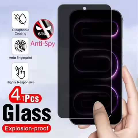 1/2/3/4Pcs For Redmi K100 Pro Glass Xiaomi Redmi K100 Pro Max Glass 9H Privacy Anti-Spy Cover Screen