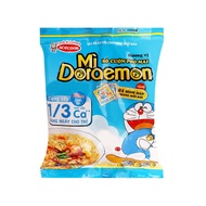 Combo of 10 packs of Doraemon Noodles with cheese rolled beef flavor/fried chicken and shrimp with g