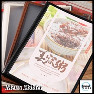 Menu Holder A5 A4 | Transparent Clear Menu Cover, Menu PVC Book Restaurant Cafe | Menu Book | 菜单本