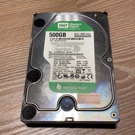 WD 500gb 3.5吋硬碟 WD5000AADS PCB損壞，其餘正常 銷帳報帳 零件殺肉 綠標dismantler, wrecker,recycler,