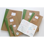 MOLESKINE EVERNOTE Smart Soft Notebook (P) 2pcs Horizontal Strip/Square, Last Inventory Notes/Acid-F