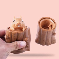 02 - Squirrel Action Figure Squishy Doll Toy - JT02