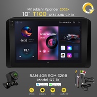 Q7 จอ android 9 นิ้ว MITSUBISHI XPANDER 2022 android WIFI GPS YouTube 2DIN Apple CarPlay