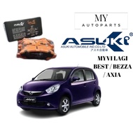 ASUKI Front Ceramic Brake Pad Perodua Myvi Lagi Bes / Bezza /  Axia CF-0822