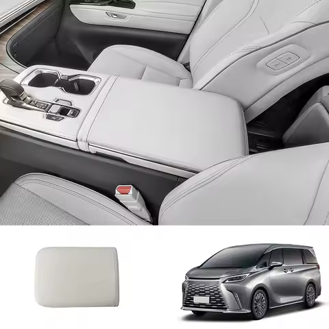 For Lexus LM350H LM500H 2023 2024 2025 Leather Car Armrest Case Cover Handrail box Armrest protectiv