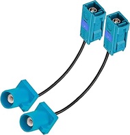 TUOLNK 2 Pack 6 inch RF Pigtail Fakra Z Female Jack to Fakra Z Male Plug Cable GPS Antenna Extension